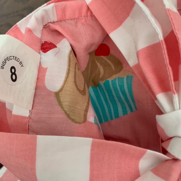 Eleanor Rose Cupcakes Pink Apron NWT (issue) - Picture 8 of 10